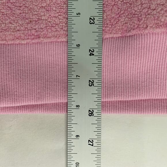 Outdoor Voices M NEW Pink MegaFleece Crewneck Sweatshirt Fuzzy - Picture 8 of 10